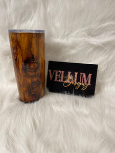 20oz Woodgrain Tumbler